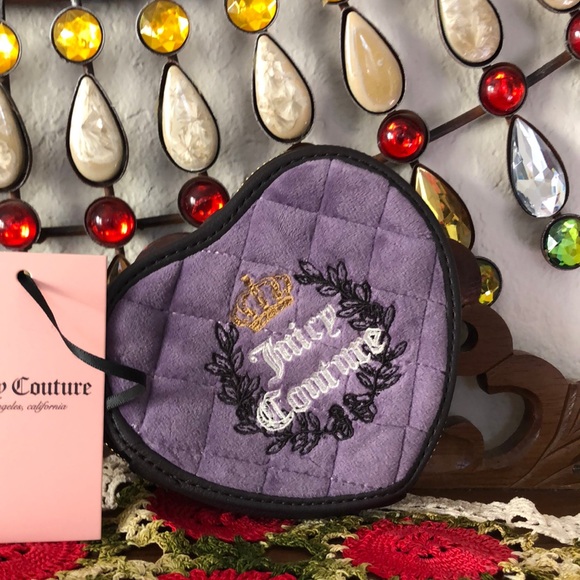 NWT Juicy Couture Royal Couture Heart Zip Around Wallet - Picture 2 of 5